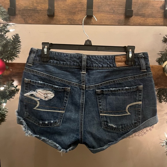 American Eagle hi rise shorts sz 4 - Picture 2 of 2
